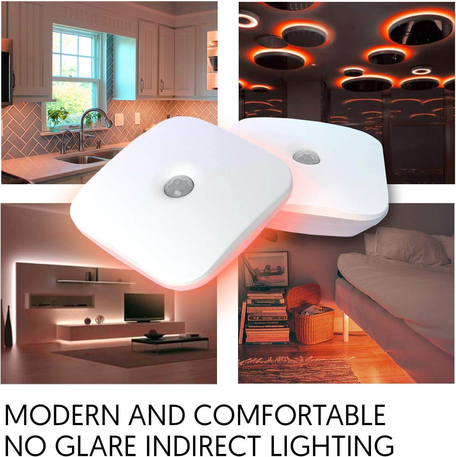 Rechargeable Red Light Motion Sensor Sleep is a Skill